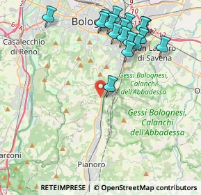 Mappa Strada Vicinale del Malpasso, 40065 Bologna BO, Italia (4.65059)