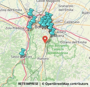 Mappa Strada Vicinale del Malpasso, 40065 Bologna BO, Italia (6.402)