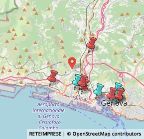 Mappa Via Lago Figoi, 16161 Genova GE, Italia (4.52769)