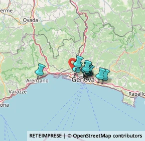 Mappa Via Lago Figoi, 16161 Genova GE, Italia (7.66455)