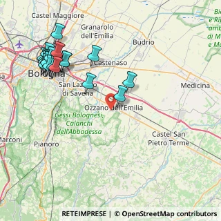 Mappa Via Alessandro Volta, 40064 Ozzano dell'Emilia BO, Italia (10.2615)