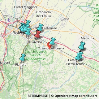 Mappa Via Alessandro Volta, 40064 Ozzano dell'Emilia BO, Italia (9.5725)
