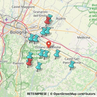 Mappa Via Ettore Nardi, 40064 Ozzano dell'Emilia BO, Italia (7.23143)