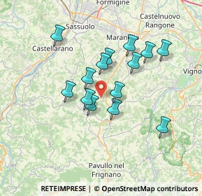 Mappa Via Zebio Cotal, 41028 Serramazzoni MO, Italia (6.00857)