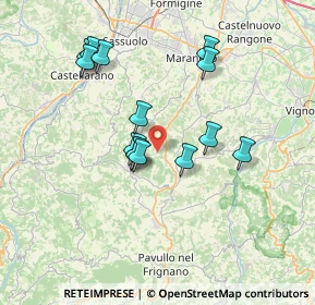 Mappa Via Zebio Cotal, 41028 Serramazzoni MO, Italia (6.58286)