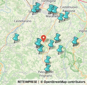 Mappa Via Zebio Cotal, 41028 Serramazzoni MO, Italia (8.2915)