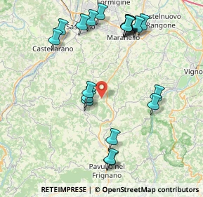Mappa Via Zebio Cotal, 41028 Serramazzoni MO, Italia (9.124)