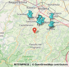 Mappa Via Zebio Cotal, 41028 Serramazzoni MO, Italia (12.00417)