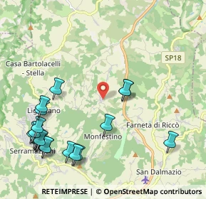Mappa Via Zebio Cotal, 41028 Serramazzoni MO, Italia (2.705)