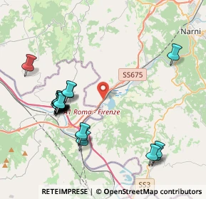 Mappa SS 675, 05035 Narni TR (4.496)