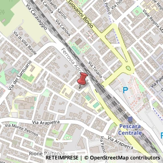 Mappa Via Pizzoferrato, 12, 65124 Pescara, Pescara (Abruzzo)