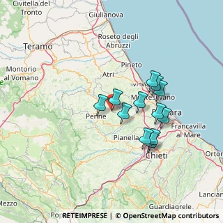 Mappa Via Antonio Gramsci, 65010 Picciano PE, Italia (12.05583)