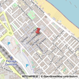 Mappa Corso Umberto I, 78, 65122 Pescara, Pescara (Abruzzo)