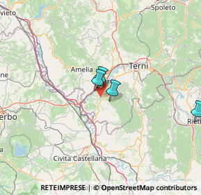 Mappa Strada di Collevaglione, 05035 Narni TR, Italia (45.73375)