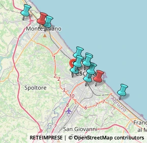 Mappa D'Italia, 65125 Pescara PE, Italia (3.06333)