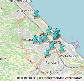 Mappa D'Italia, 65125 Pescara PE, Italia (1.2075)
