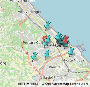 Mappa D'Italia, 65125 Pescara PE, Italia (1.32857)