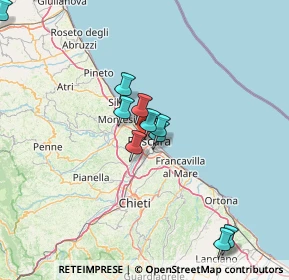 Mappa D'Italia, 65125 Pescara PE, Italia (17.76333)