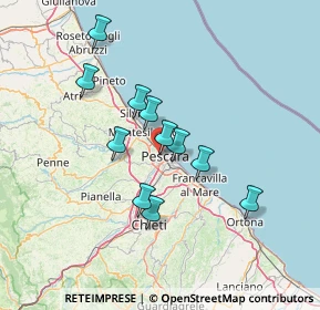 Mappa D'Italia, 65125 Pescara PE, Italia (12.07182)