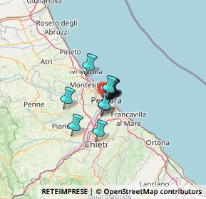 Mappa D'Italia, 65125 Pescara PE, Italia (5.51077)