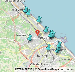 Mappa Strada Vicinale Don Bosco, 65124 Pescara PE, Italia (1.92333)