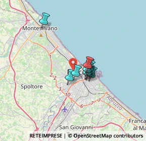 Mappa Strada Vicinale Don Bosco, 65124 Pescara PE, Italia (2.04)