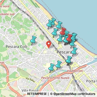 Mappa Strada Vicinale Don Bosco, 65124 Pescara PE, Italia (0.9255)
