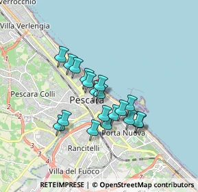 Mappa Via Alessandro Tassoni, 65122 Pescara PE, Italia (1.39632)