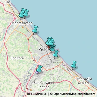 Mappa Via Galileo Galilei, 65122 Pescara PE, Italia (3.23923)