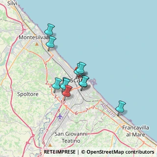 Mappa Via Galileo Galilei, 65122 Pescara PE, Italia (2.86091)