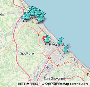 Mappa Via di Sotto, 65126 Pescara PE, Italia (4.28643)