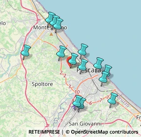 Mappa Via di Sotto, 65126 Pescara PE, Italia (3.75071)