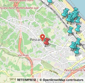 Mappa Via di Sotto, 65126 Pescara PE, Italia (1.53824)