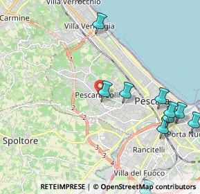 Mappa Via di Sotto, 65126 Pescara PE, Italia (2.81)