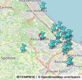 Mappa Via di Sotto, 65126 Pescara PE, Italia (2.229)