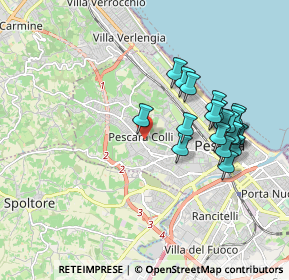 Mappa Via di Sotto, 65126 Pescara PE, Italia (1.918)