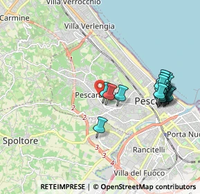 Mappa Via di Sotto, 65126 Pescara PE, Italia (2.1175)