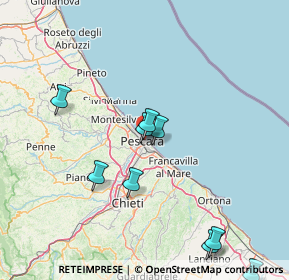 Mappa Via F. de Sanctis, 65122 Pescara PE, Italia (26.29167)