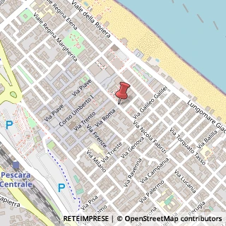 Mappa Via Nicola Fabrizi,  195, 65122 Pescara, Pescara (Abruzzo)