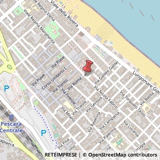 Mappa Via G. Rossa, 25, 65100 Pescara, Pescara (Abruzzo)