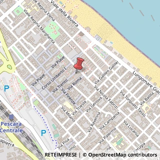 Mappa Via Trento, 136, 65122 Pescara, Pescara (Abruzzo)