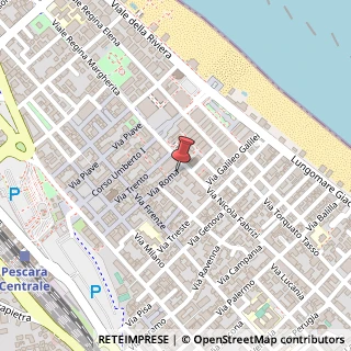 Mappa Via Roma, 142, 65100 Pescara, Pescara (Abruzzo)