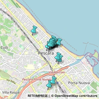 Mappa Corso Umberto I°, 65122 Pescara PE, Italia (0.3925)