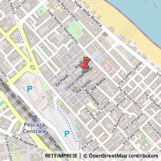Mappa Corso Umberto I,  55, 65122 Pescara, Pescara (Abruzzo)