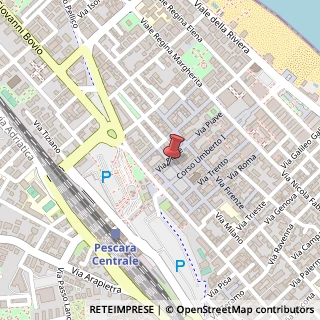Mappa Piazza del Sacro Cuore, 26, 65122 Pescara, Pescara (Abruzzo)