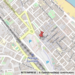 Mappa Corso Vittorio Emanuele II, n.310, 65122 Pescara, Pescara (Abruzzo)
