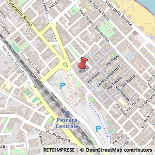 Mappa Via Giuseppe Mazzini, 14, 65122 Pescara, Pescara (Abruzzo)