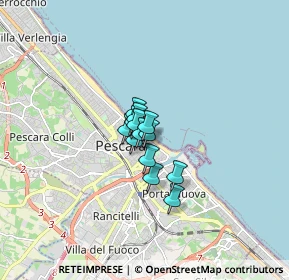 Mappa 65100, 65122 Pescara PE, Italia (0.76769)