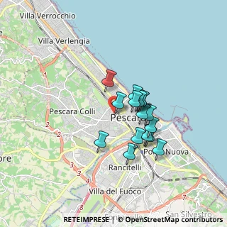 Mappa Via Pizzoferrato, 65124 Pescara PE, Italia (1.32625)