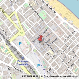 Mappa Piazza del Sacro Cuore, 26, 65122 Pescara, Pescara (Abruzzo)